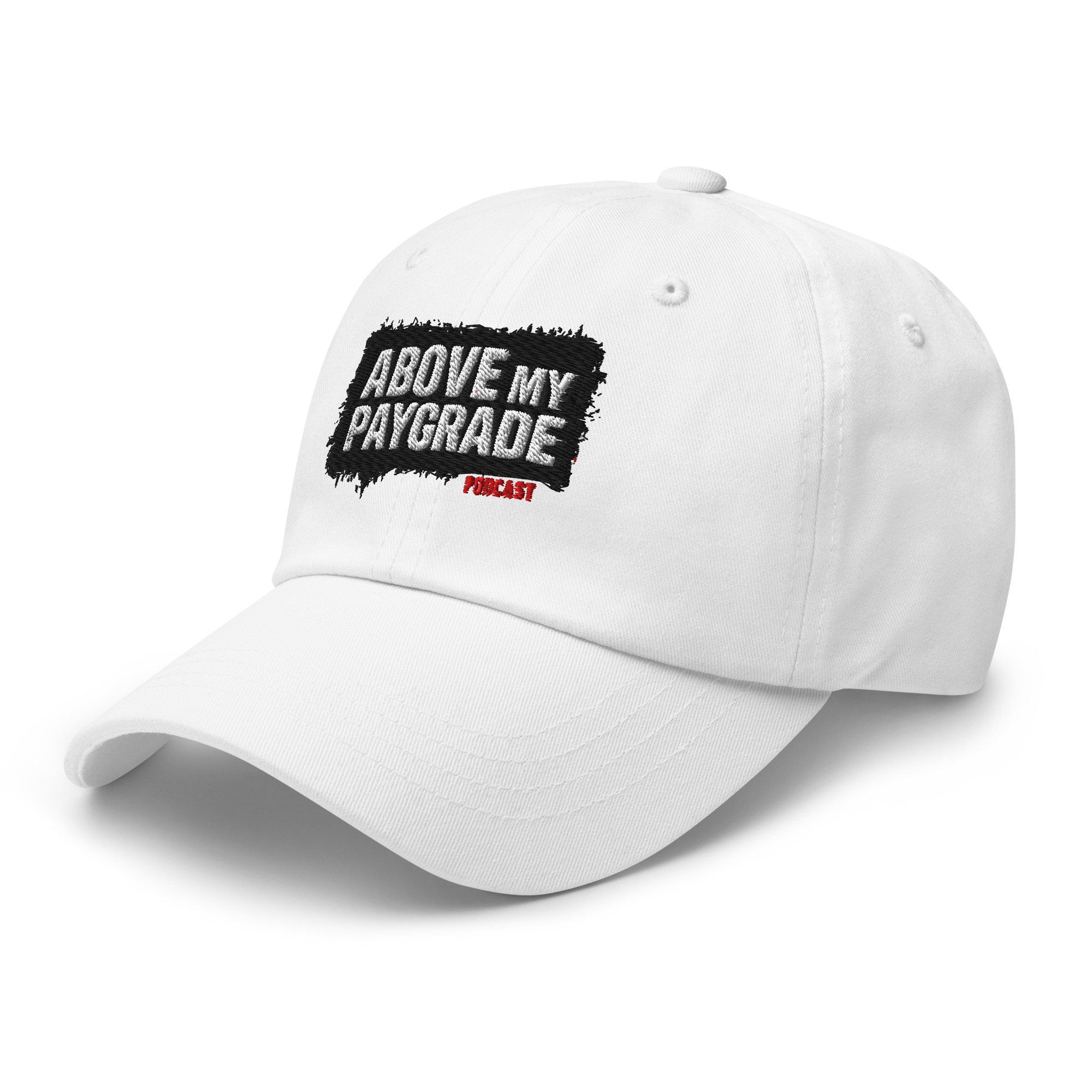 Above My Paygrade Podcast - hat - Image 30