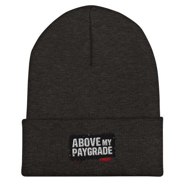 Above My Paygrade Podcast - Cuffed Beanie