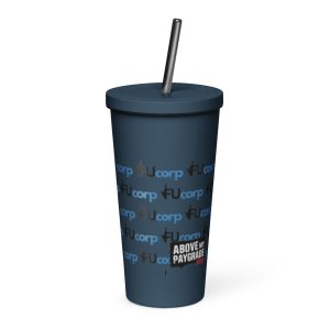 FUcorp Insulated tumbler with a straw - Image 5