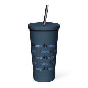 FUcorp Insulated tumbler with a straw - Image 3