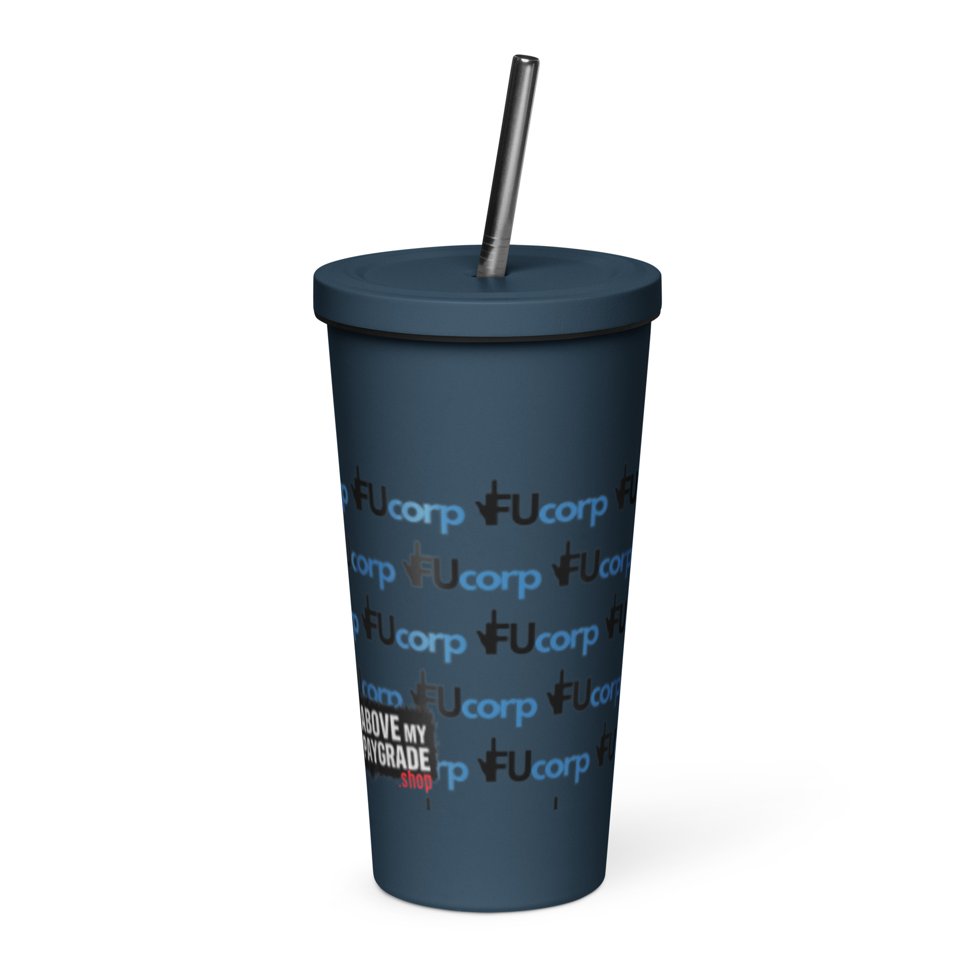 FUcorp Insulated tumbler with a straw - Image 4