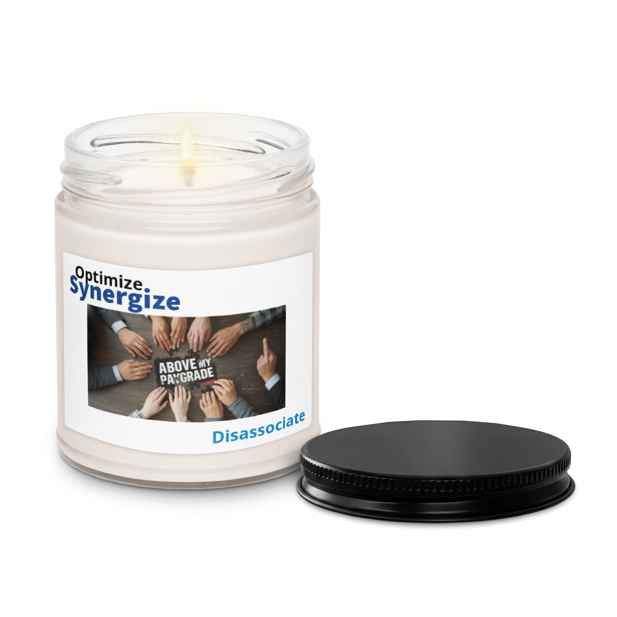 Optimize. Synergize. Disassociate. Candle - Image 1