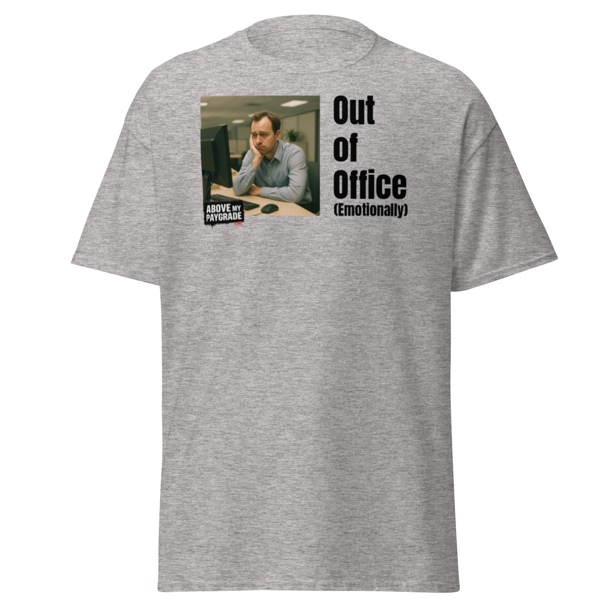 Out of Office (Emotionally) - T-shirt BK Text - Image 21