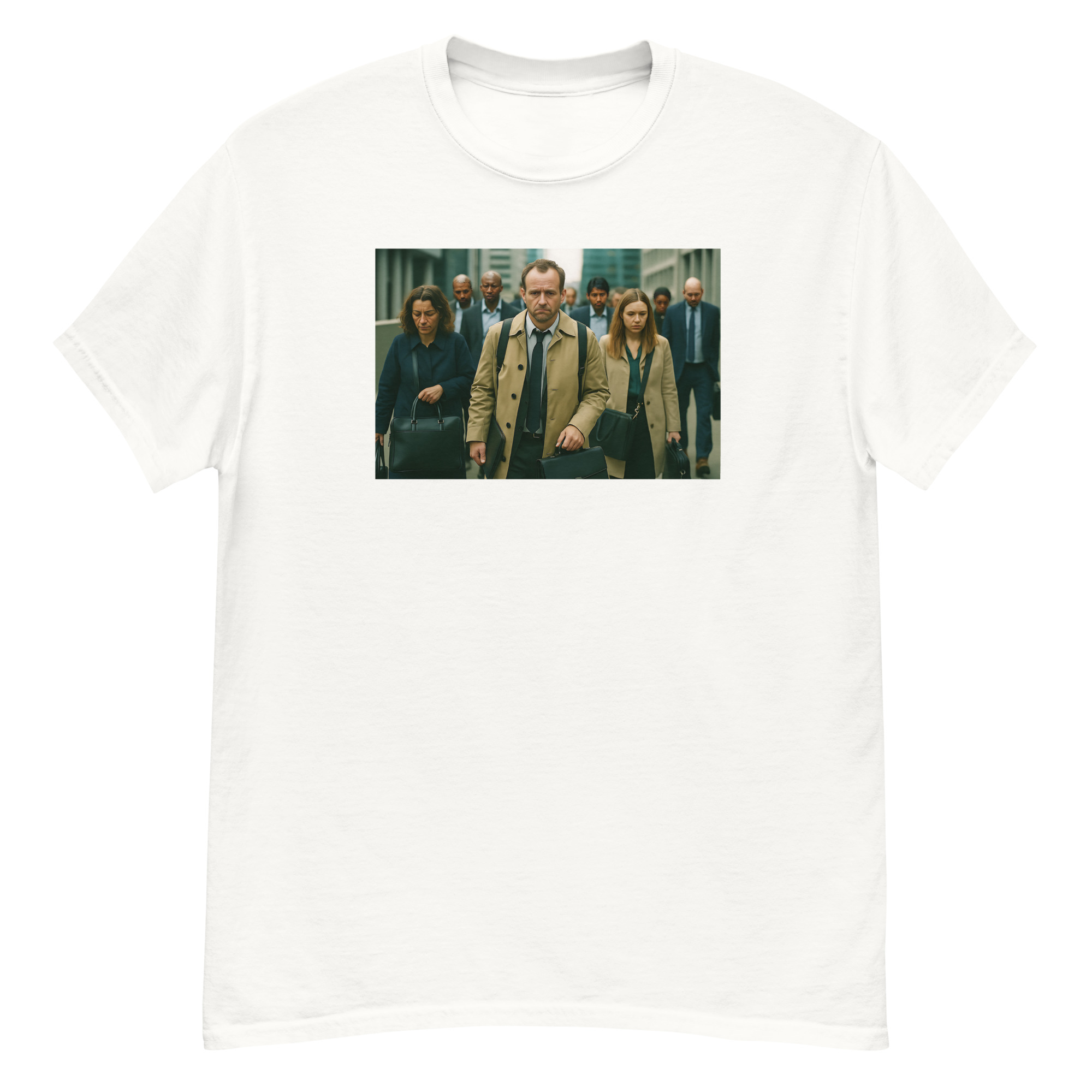 Above My Paygrade Podcast Tee - Image 41