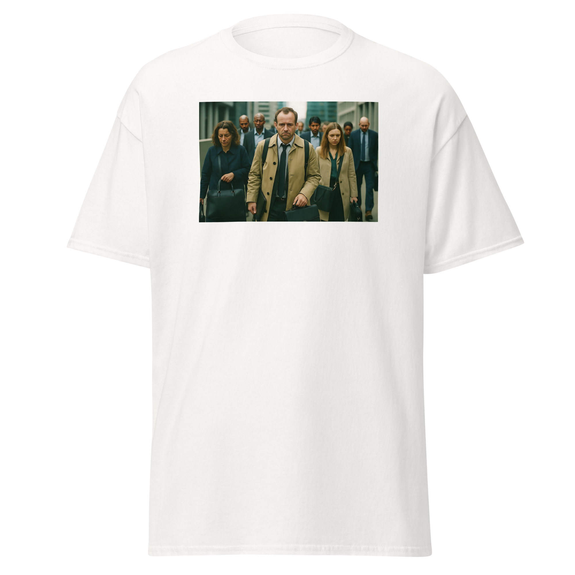 Above My Paygrade Podcast Tee - Image 28