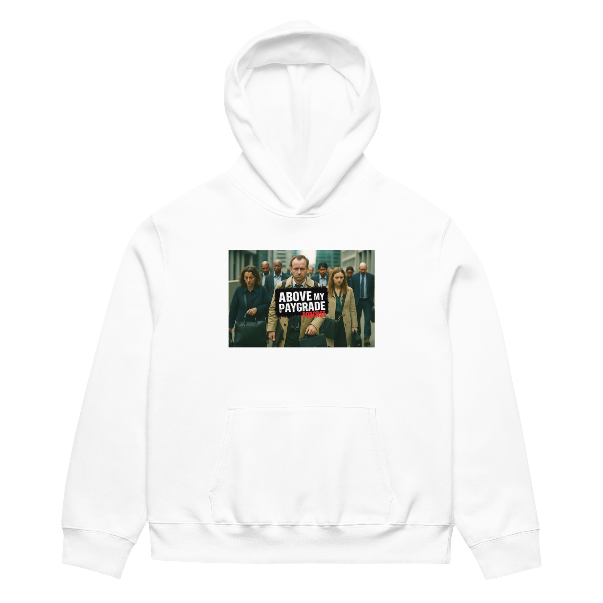Above My Paygrade Podcast - Oversized heavyweight hoodie - Image 32