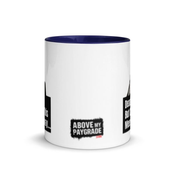 Dead Inside - Mug with Color Inside