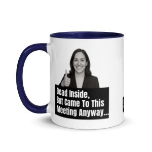 Dead Inside - Mug with Color Inside - Image 12