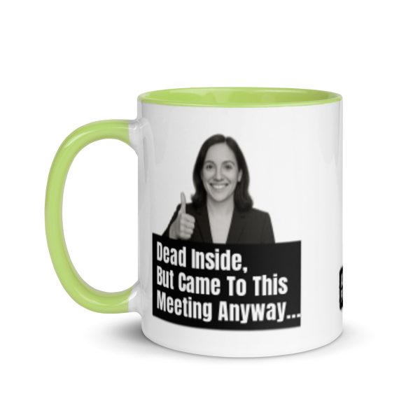 Dead Inside - Mug with Color Inside