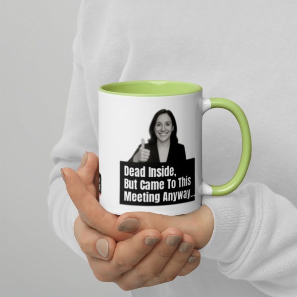 Dead Inside - Mug with Color Inside