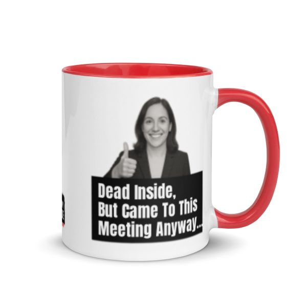 Dead Inside - Mug with Color Inside